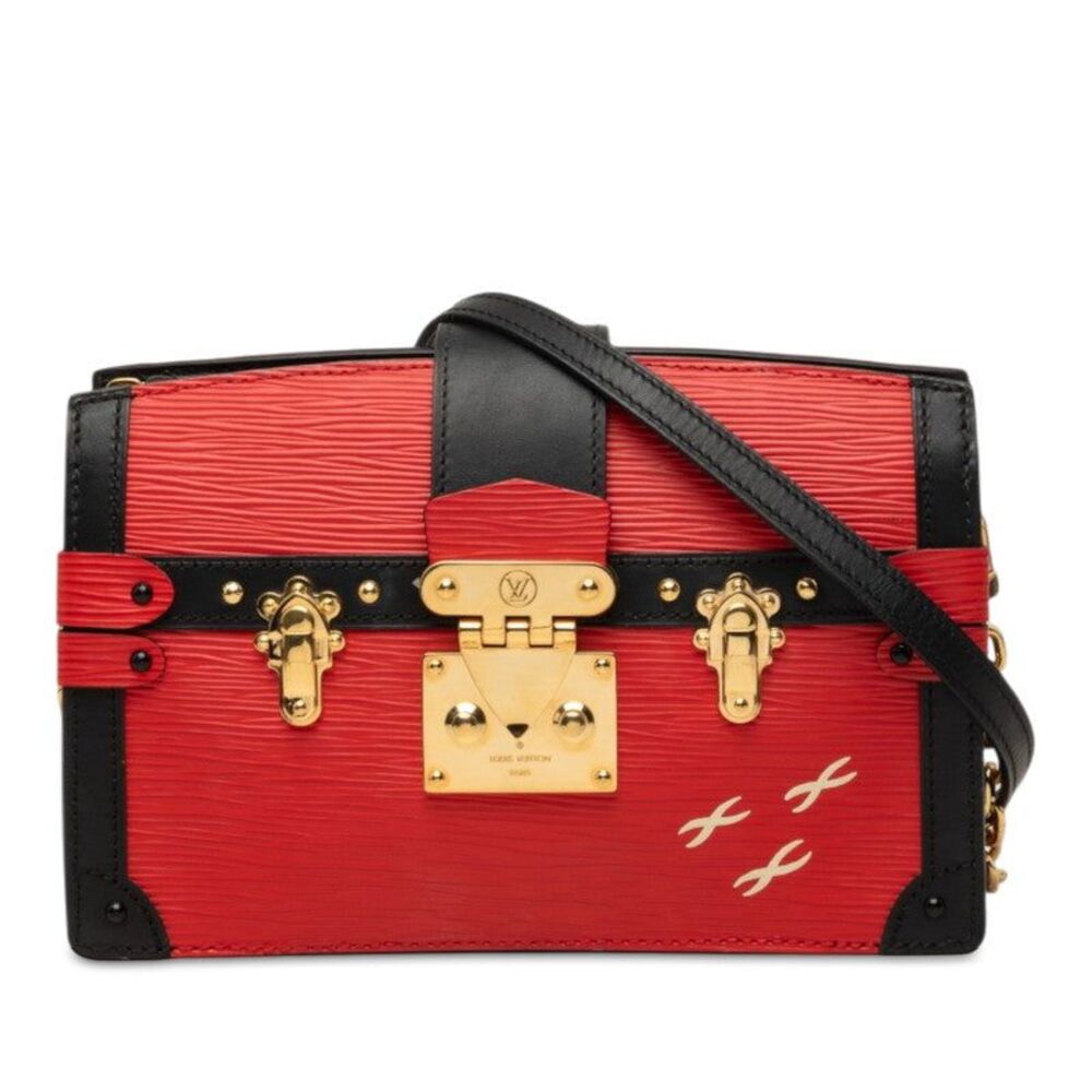Louis Vuitton Epi Trunk Clutch Crossbody Bag